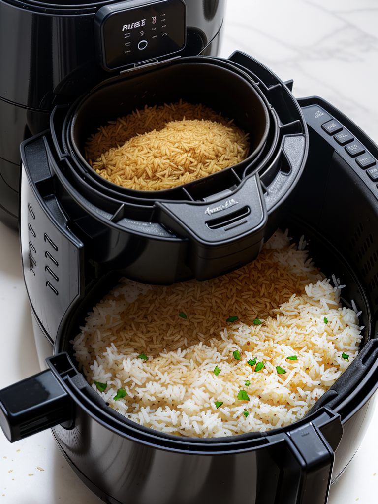 can you cook rice in an air fryer
