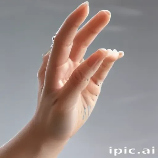 transparent prayer hand
