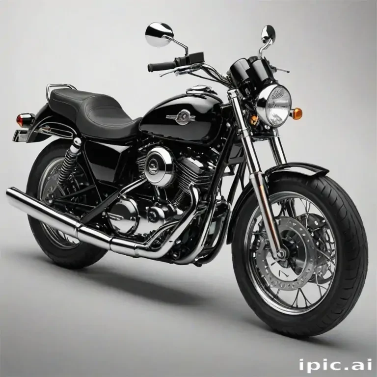 motorcycle clipart black and white