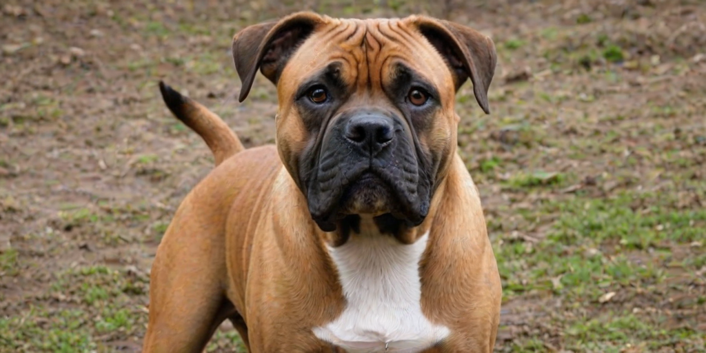 staffy bull bullmastiff