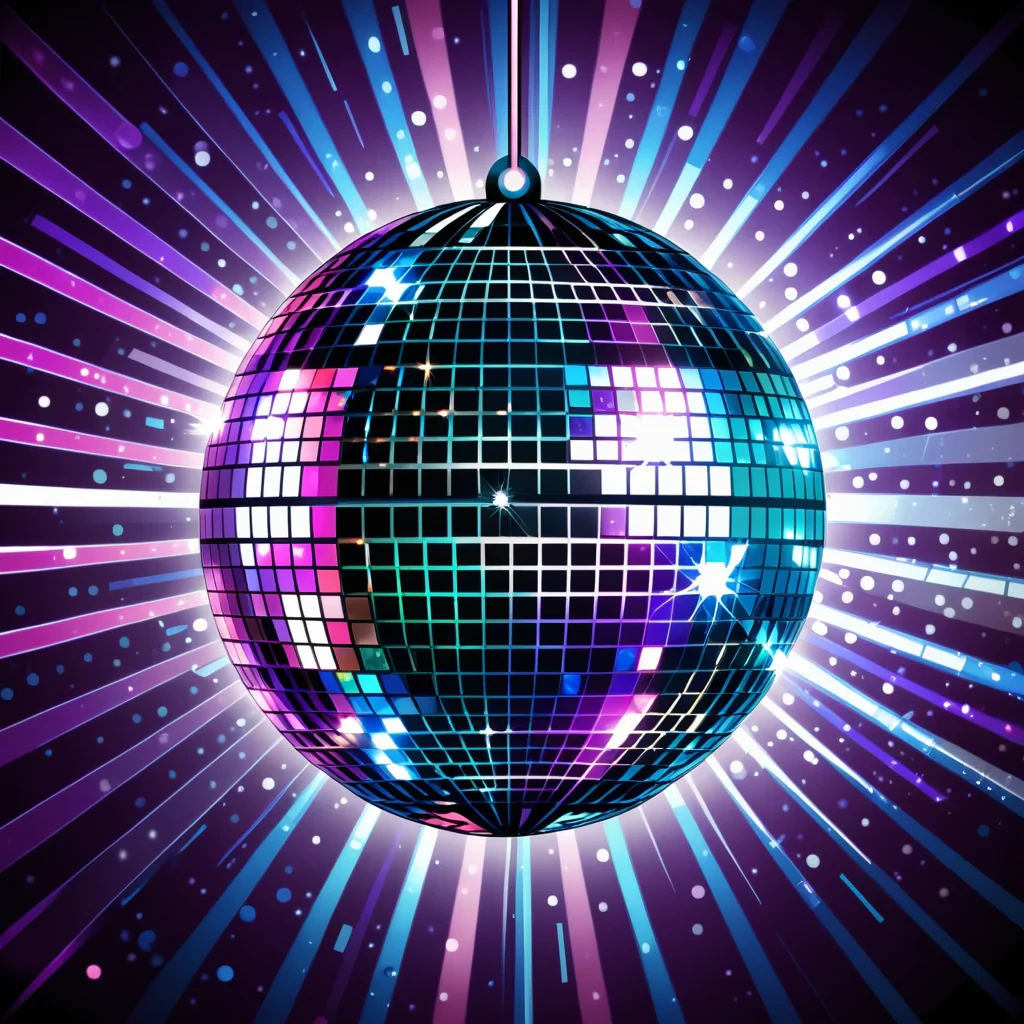 transparent background disco ball png