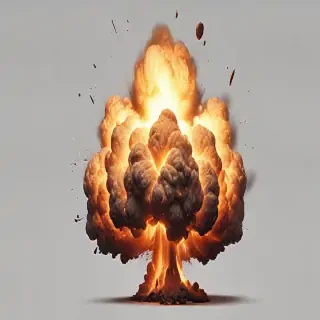 explosion transparent png
