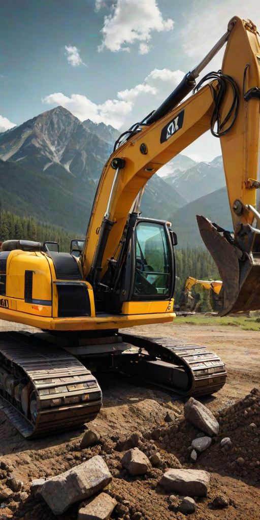 excavator wallpaper