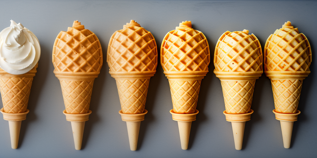 just the fun part waffle cones