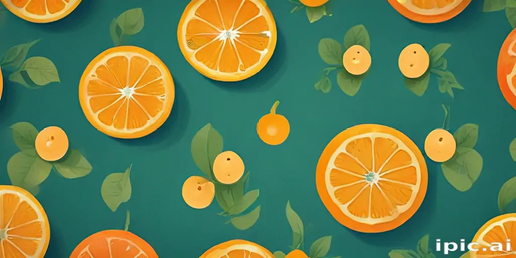 cute orange wallpaper