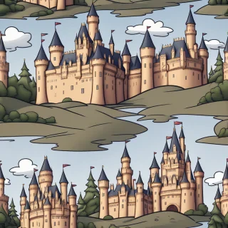 castle cartoon