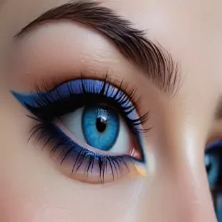 aesthetic blue pictures