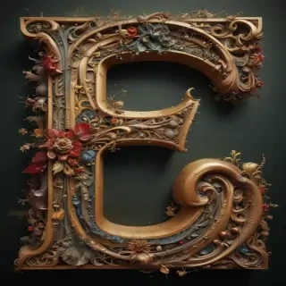 letters as images