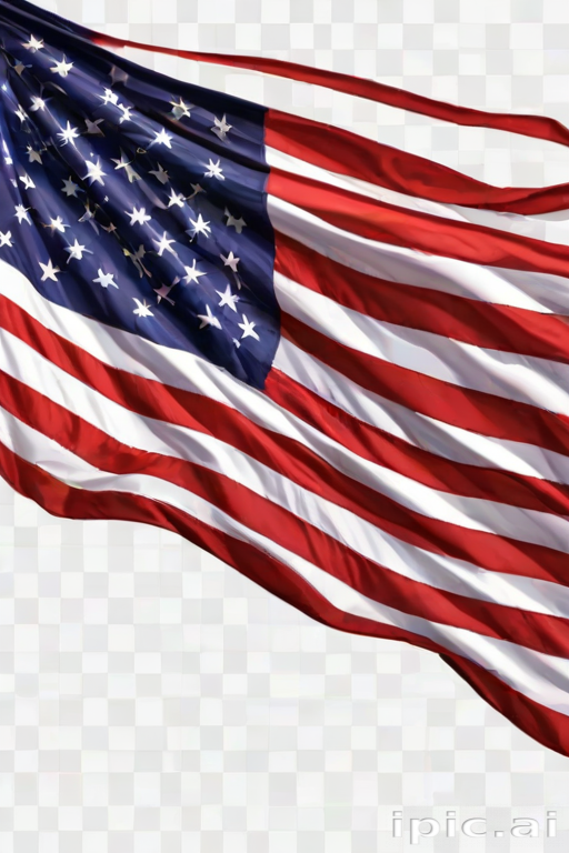 transparent background american flag png