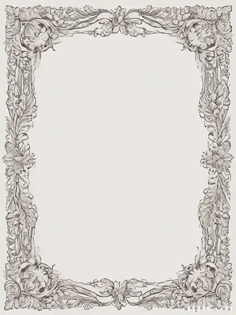 aesthetic border png