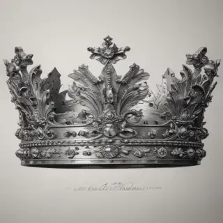 crown drawing