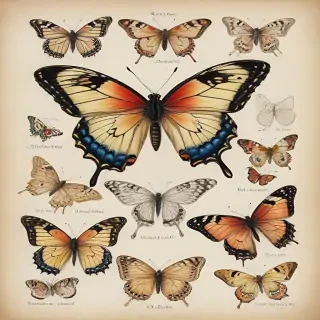 images of drawings of butterflies