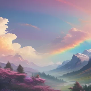 rainbow pastel wallpaper