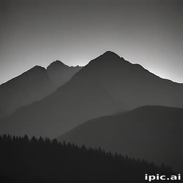 mountain silhouette
