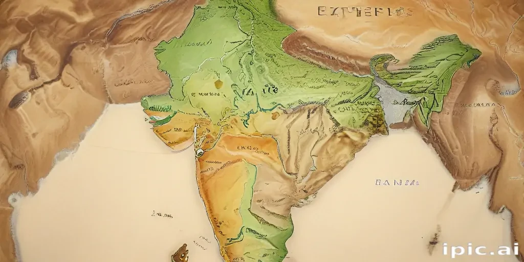 map of india