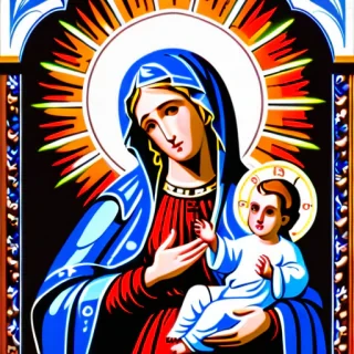 virgin mary image