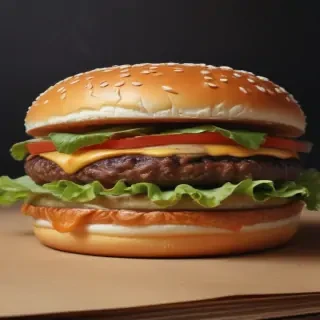 hamburger drawing