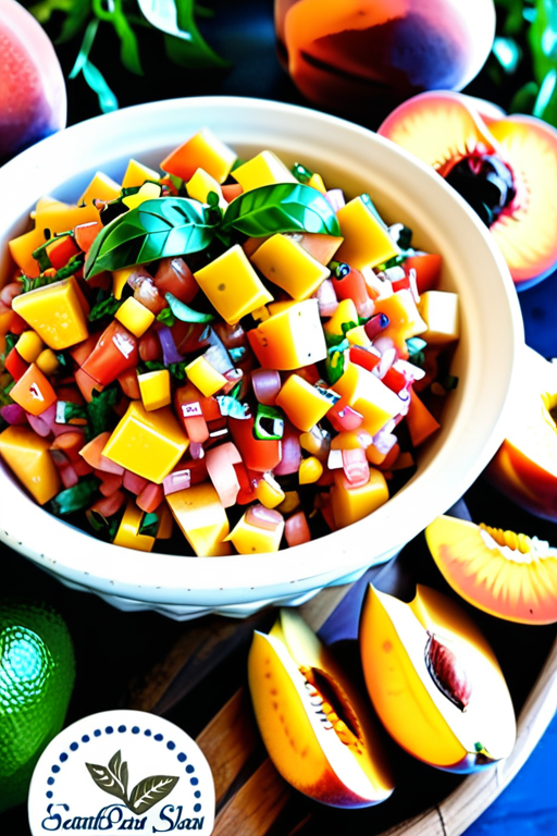 santa barbara peach mango salsa