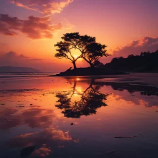 aesthetic sunset wallpapers