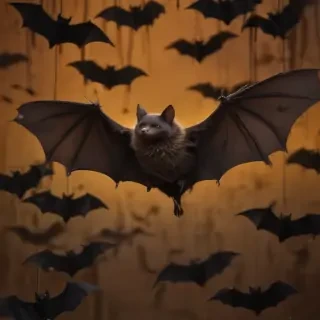 pics of halloween bats