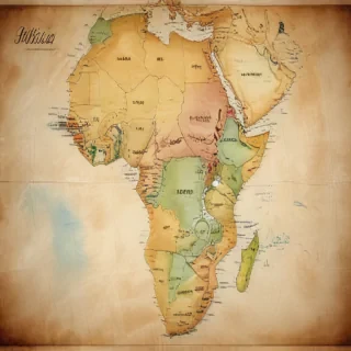 map of africa
