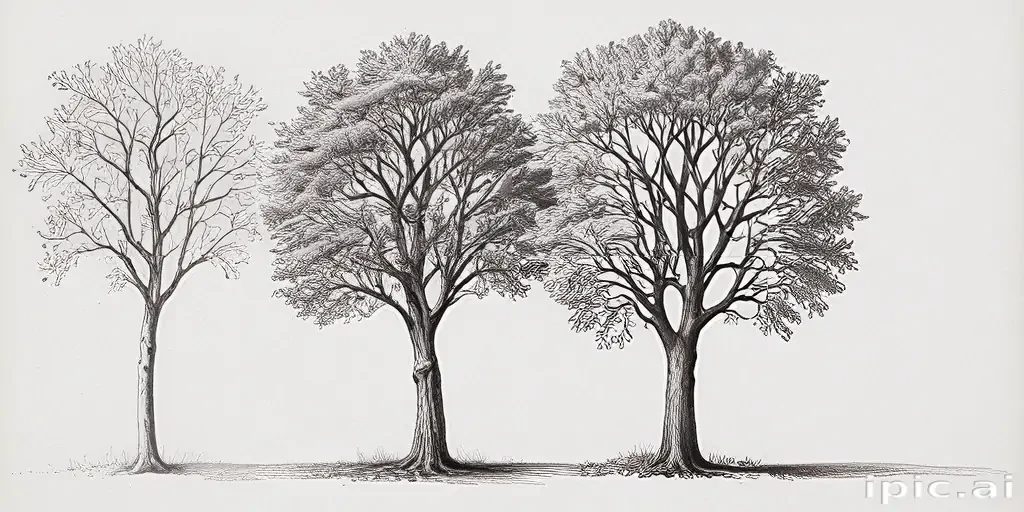 images of trees for drawing