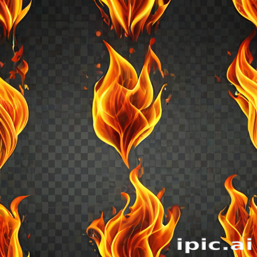 flames transparent background
