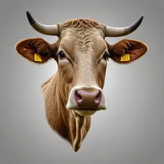 cow head png