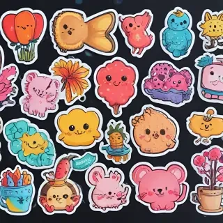 clipart of stickers