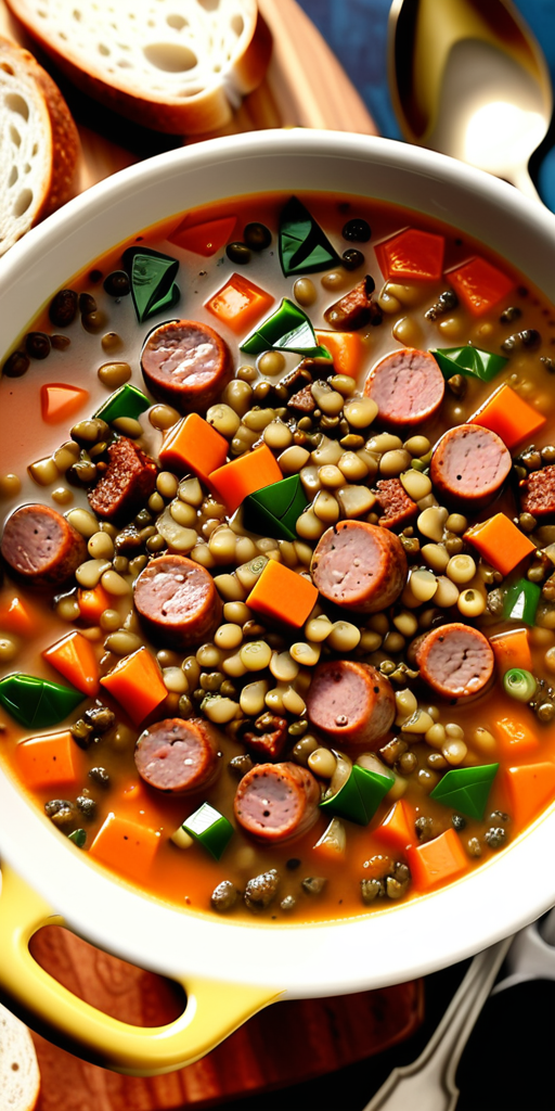 recipe for sausage and lentil soup carrabba's