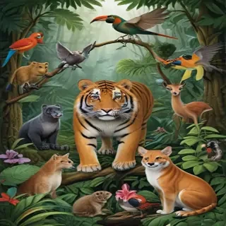 rainforest animals