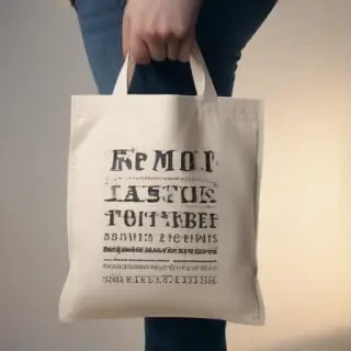 canvas bag mockup