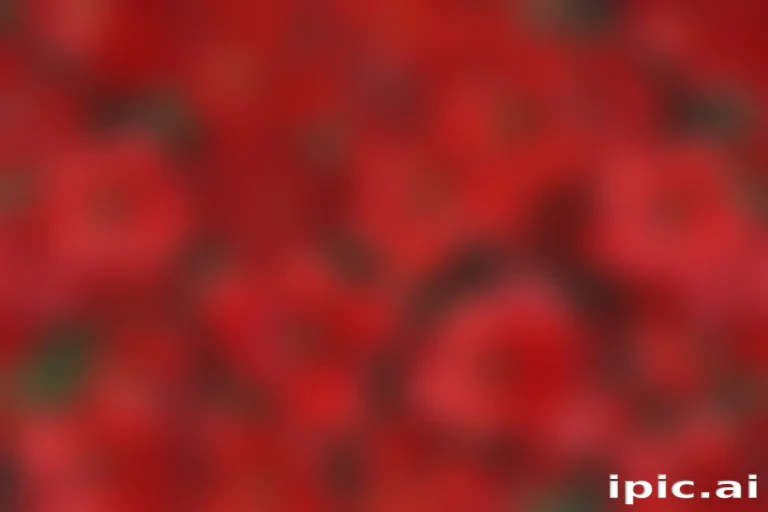 flower background red