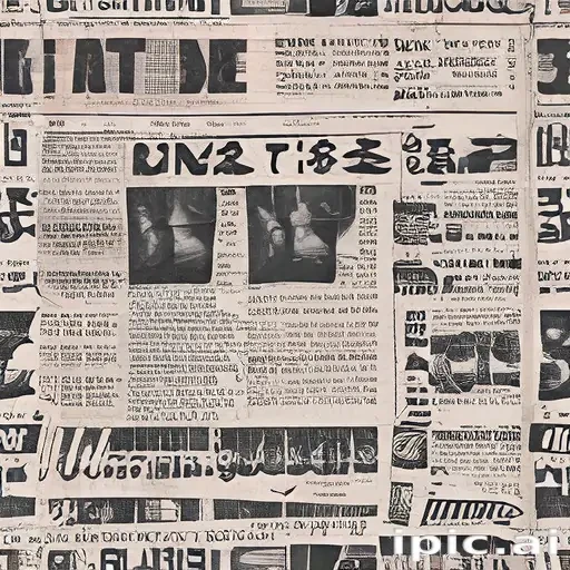 ripped newspaper png