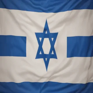 transparent israel flag