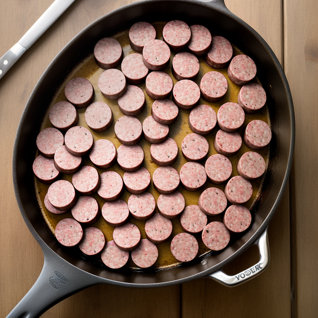 how do you cook deer sausage