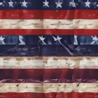 american flag aesthetic