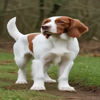 irish red and white setter