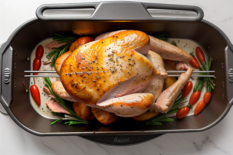 how long to cook turkey breast in electric roaster