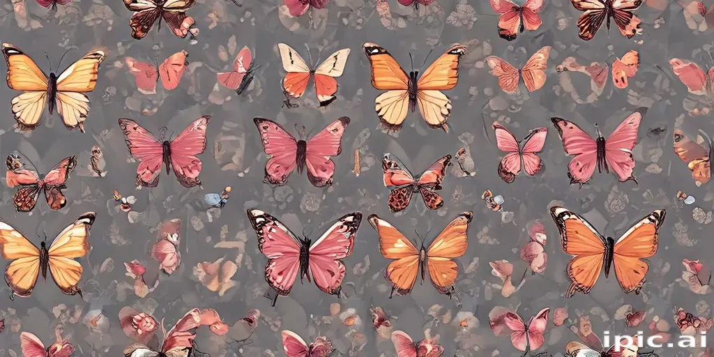 butterfly wall paper