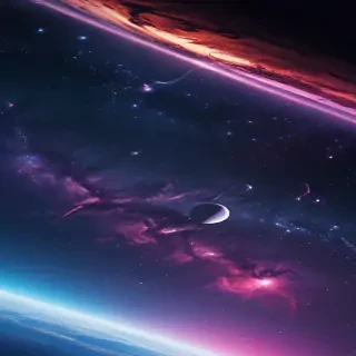 iphone wallpaper space