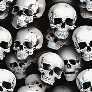 skull background