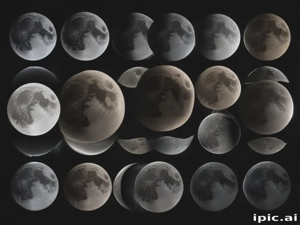 moon phases png