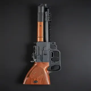 gun with no background