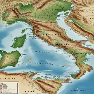map of italy