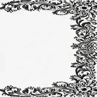border clip art black and white