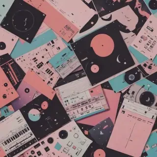 aesthetic music wallpaper