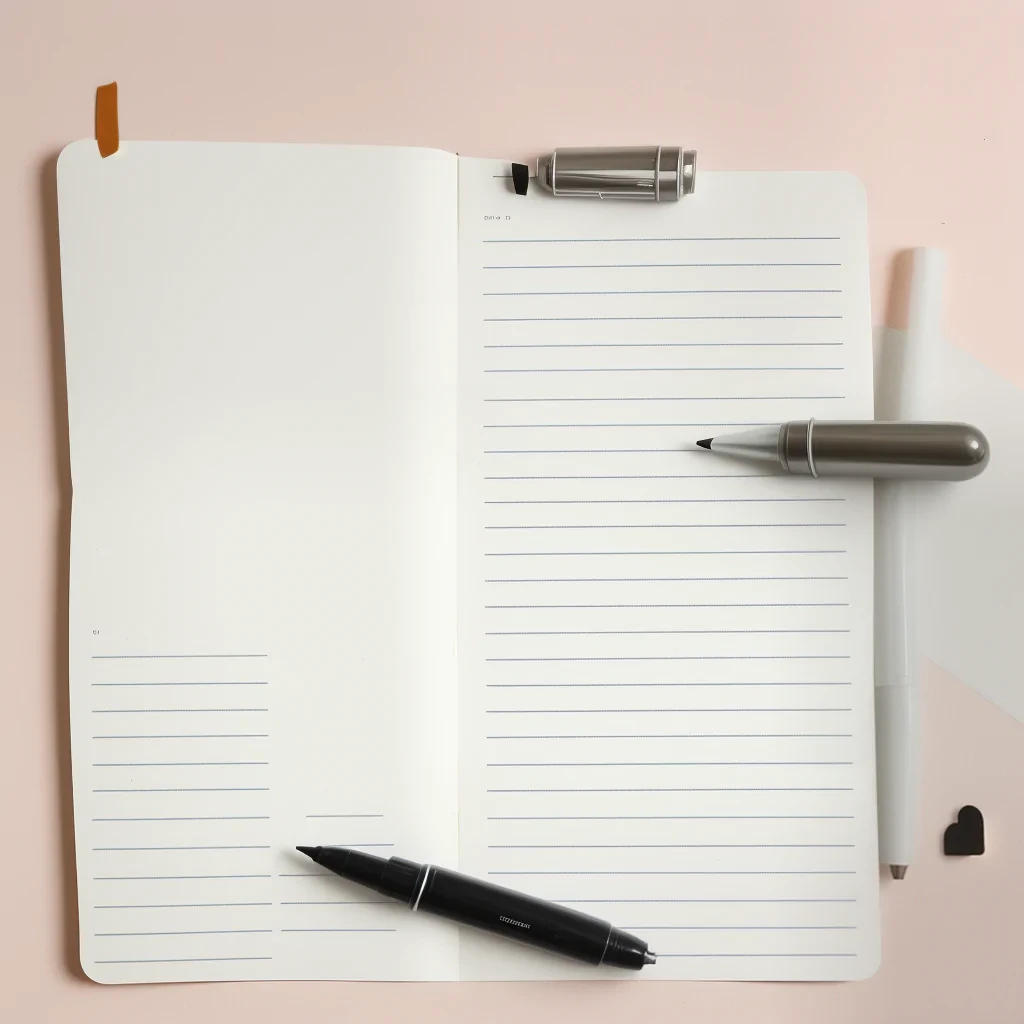 notebook paper image
