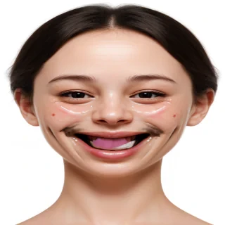 happy face transparent