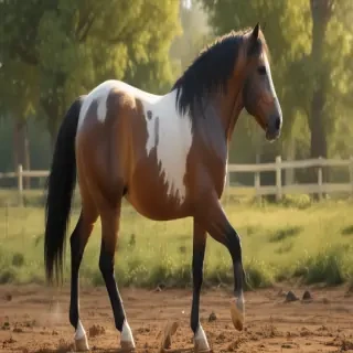cartoon horses